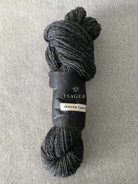 NWT Isager Jensen Yarn Colour 4s Charcoal Lot of 1